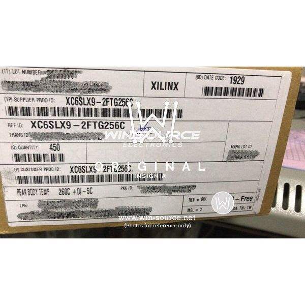 XC6SLX9-2FTG256C label picture 2
