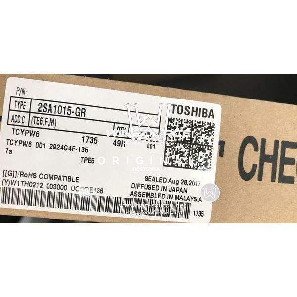  2SA1015-GR label picture