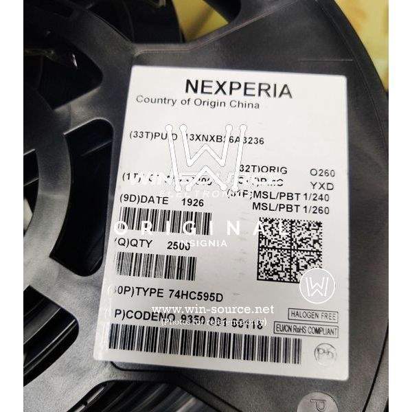  74HC595D label picture