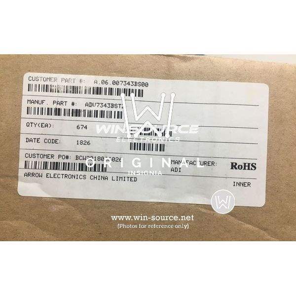 ADV7343BSTZ label picture