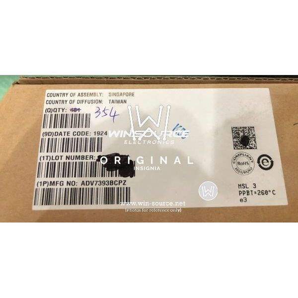 ADV7393BCPZ label picture