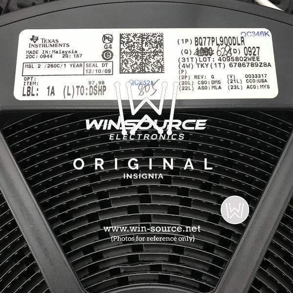 BQ77PL900DLRG4 label picture