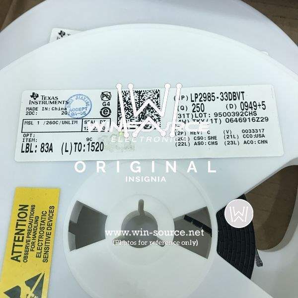 LP2985-33DBVTG4 label picture