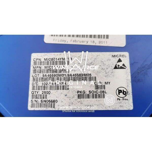  MIC5014YM-TR label picture