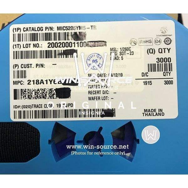 MIC5205YM5-TR label picture
