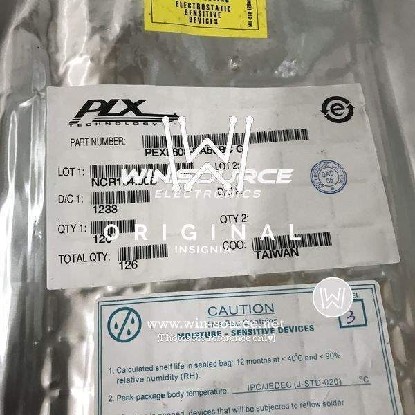 PEX8608-BA50BCG label picture