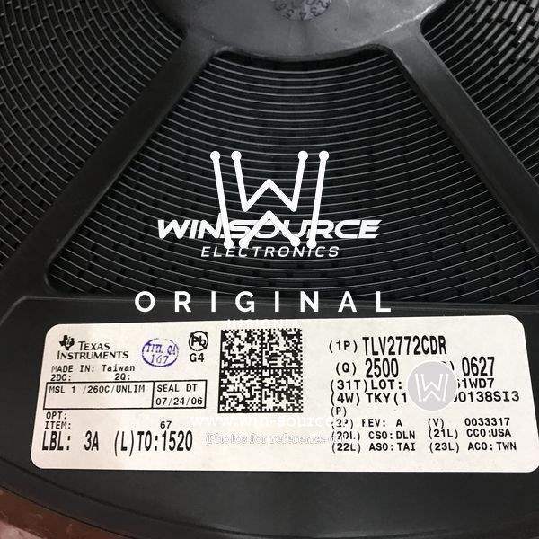 TLV2772CDRG4 label picture