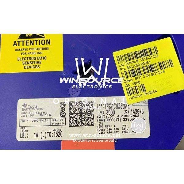 TPS3103K33DBVRG4 label picture
