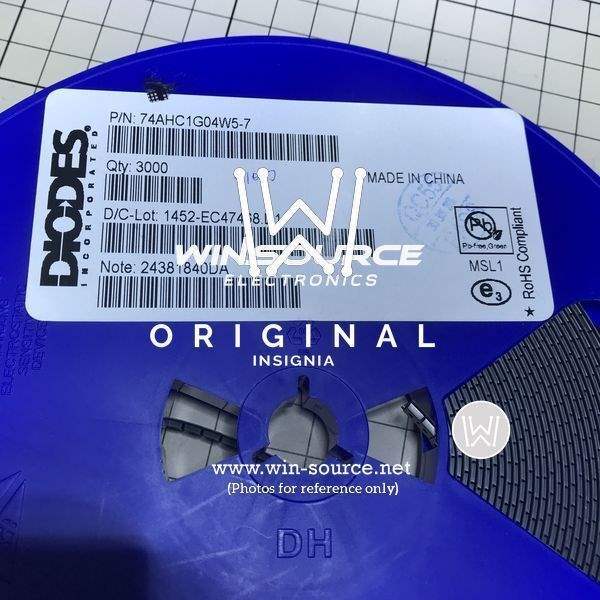 74AHC1G04W5-7 label picture