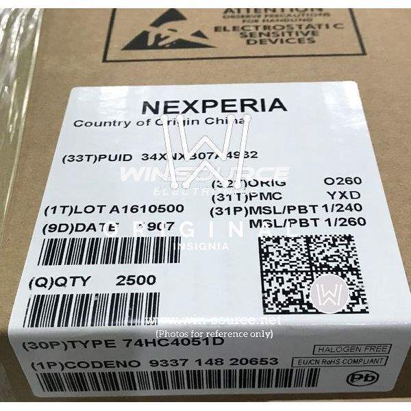 74HC4051D,653 label picture