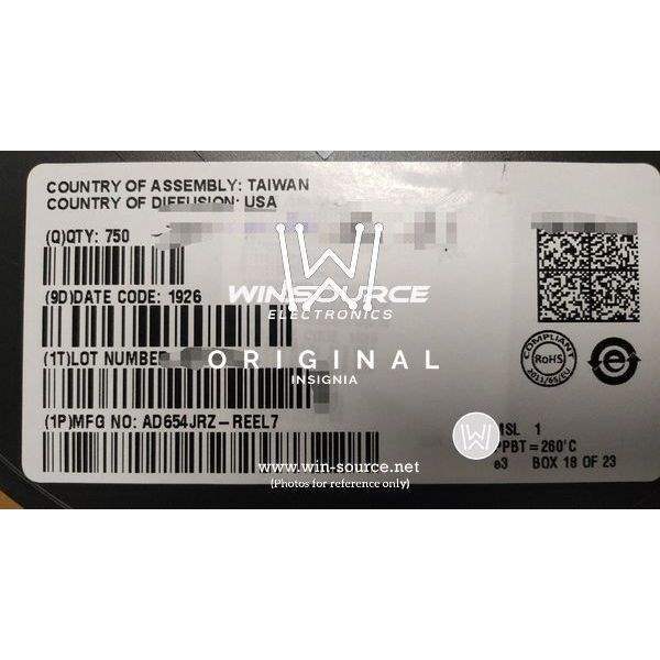 AD654JRZ-REEL7  label picture