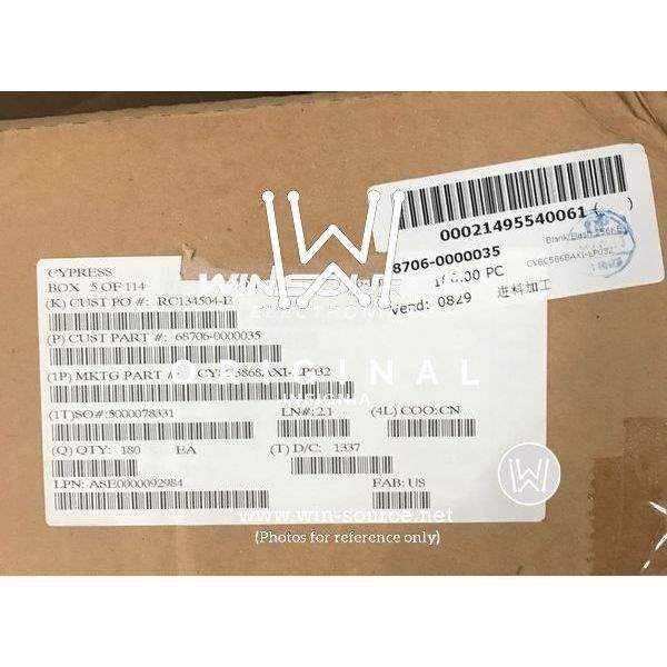 CY8C5868AXI-LP032 label picture 2