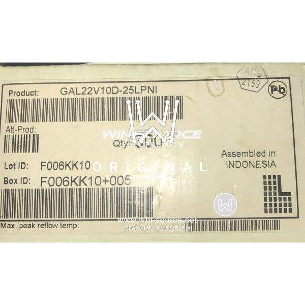 GAL22V10D-25LPNI label picture