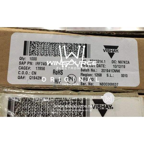IRF740PBF label picture