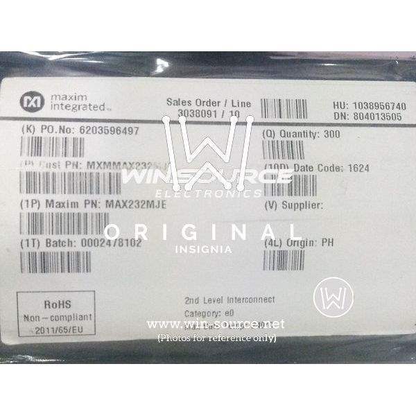 MAX232MJE label picture 2