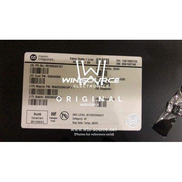 MAX333AEUP+T label picture