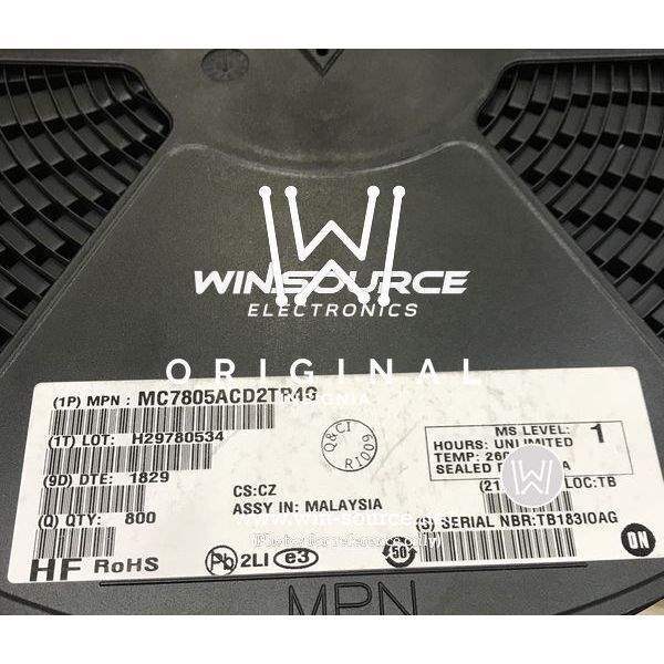 MC7805ACD2TR4G label picture