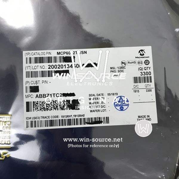 MCP6002T-I/SN label picture 4