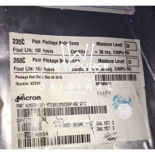 MT53B512M32D2NP-062 WT:C label picture