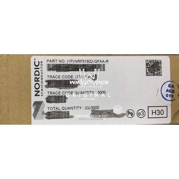 NRF51822-QFAA-R label picture