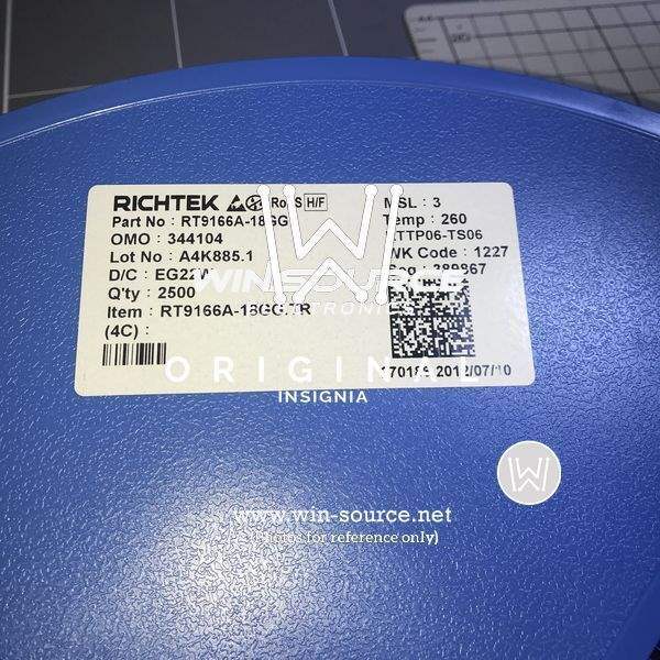RT9166A-18GG label picture