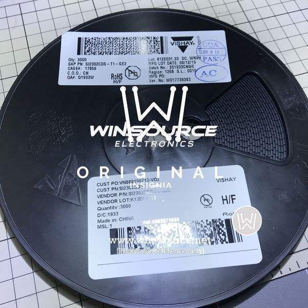 SI2302CDS-T1-GE3 label picture