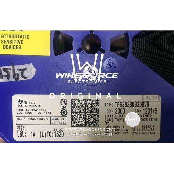 TPS3838K33DBVRG4 label picture