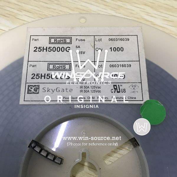 25H5000G label picture