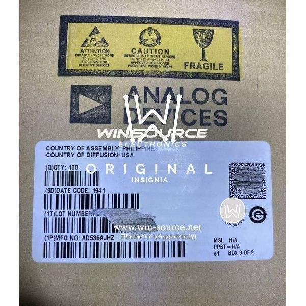 AD536AJHZ label picture