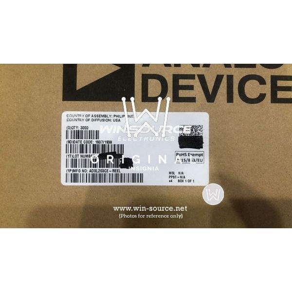 ADXL203CE-REEL label picture