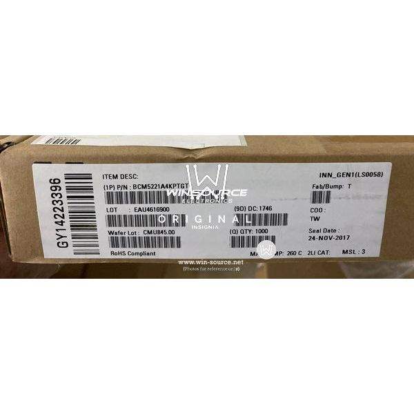 BCM5221A4KPTGT label picture
