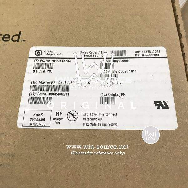 DS1338Z-18+T&R label picture