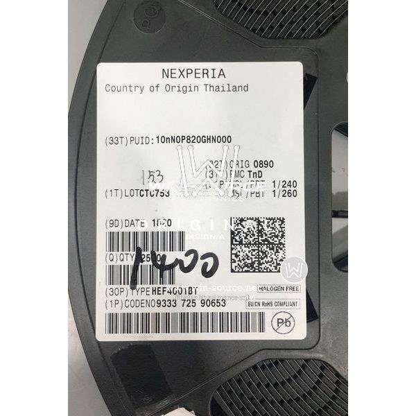 HEF4001BT,653 label picture