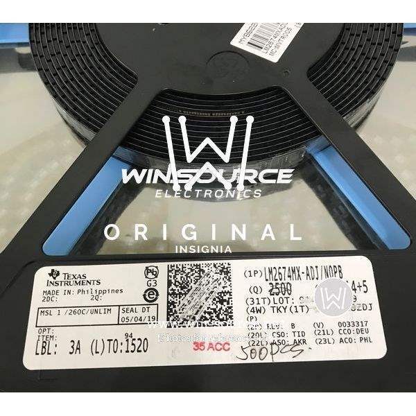 LM2674MX-ADJ/NOPB label picture