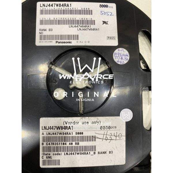 LNJ447W84RA1 label picture