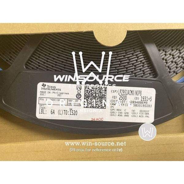 LP2951ACMX/NOPB label picture