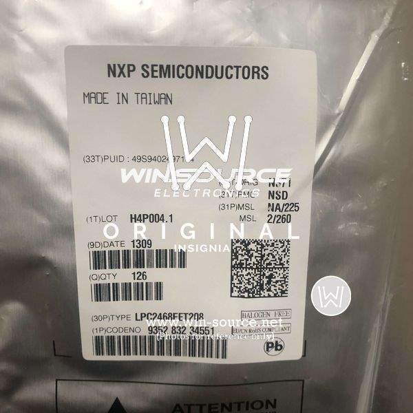 LPC2468FET208 label picture
