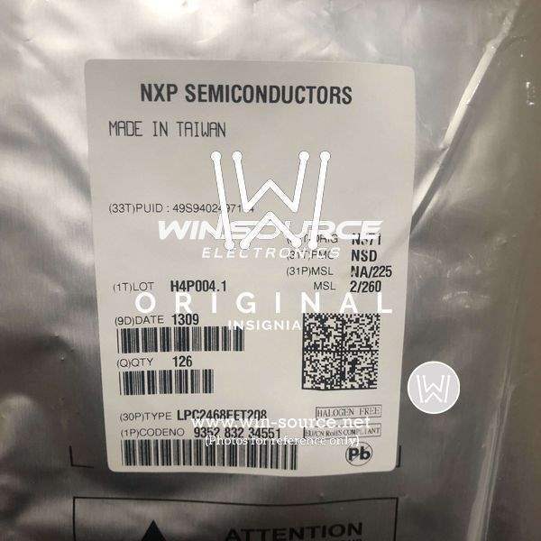 LPC2468FET208,551 label picture