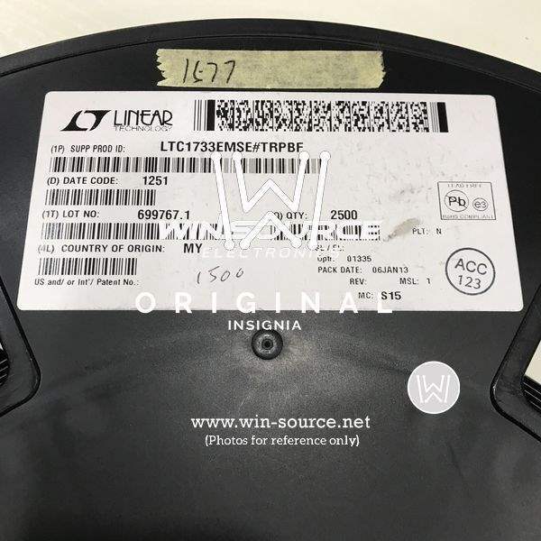 LTC1733EMSE#TRPBF label picture