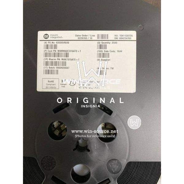 MAX7315ATE+T label picture
