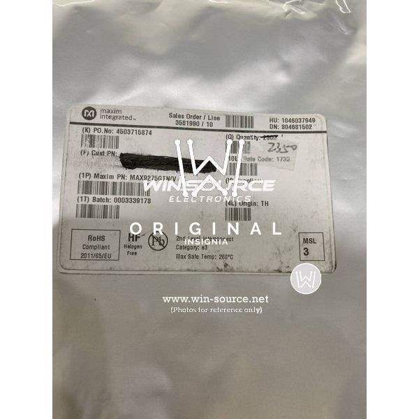 MAX9275GTN/V+T label picture