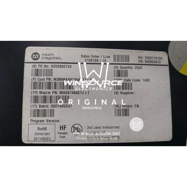 MAX9736AETJ+T label picture