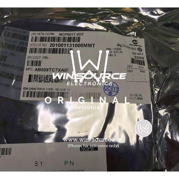 MCP601T-I/OT label picture