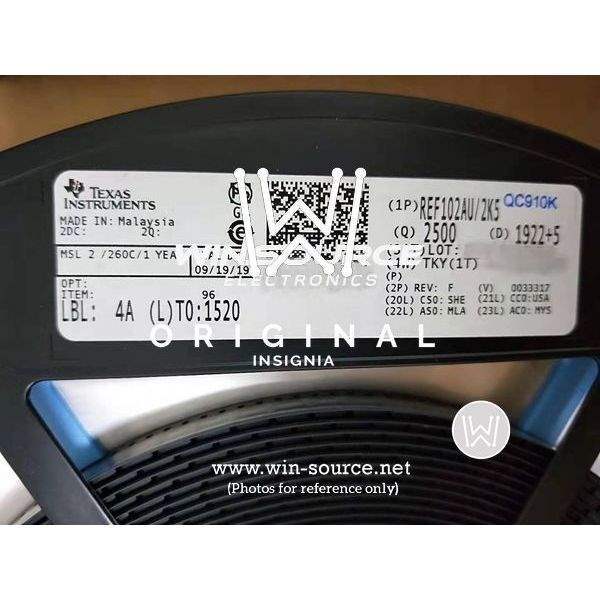 REF102AU/2K5 label picture