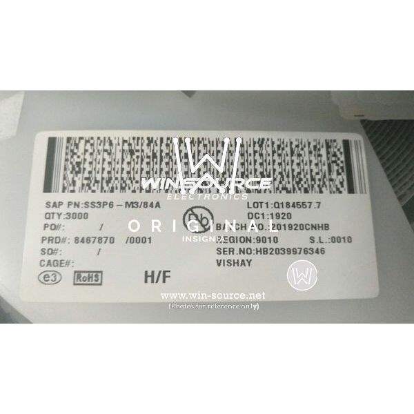 SS3P6-M3/84A label picture 2