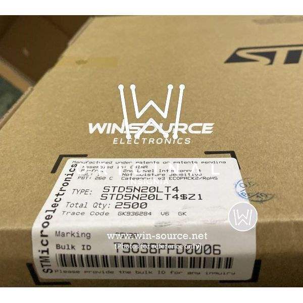 STD5N20LT4 label picture