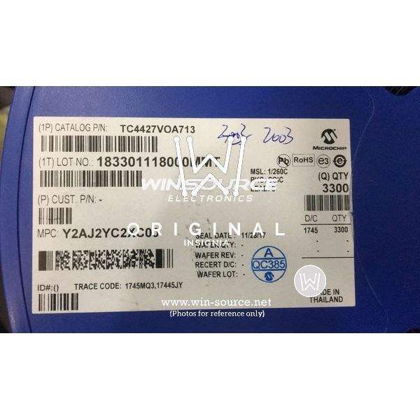 TC4427VOA713 label picture