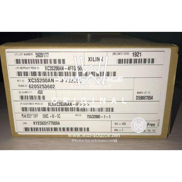 XC3S200AN-4FTG256C label pictureb 3