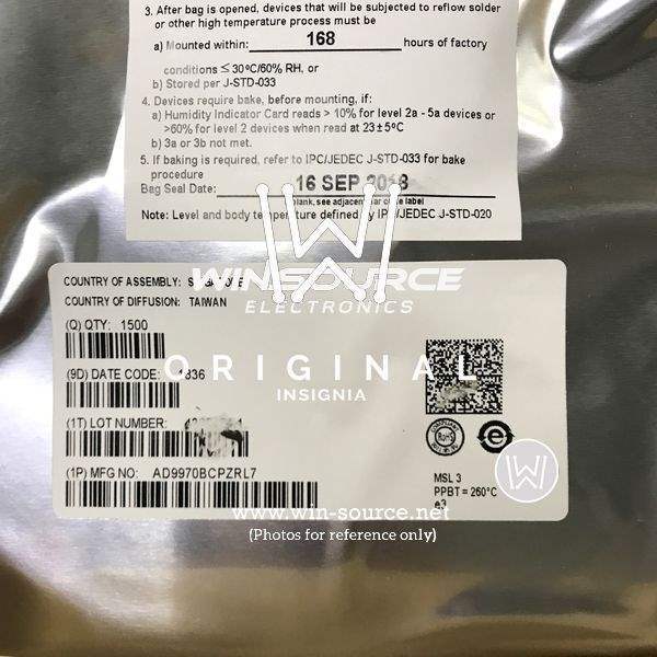 AD9970BCPZRL7 label picture
