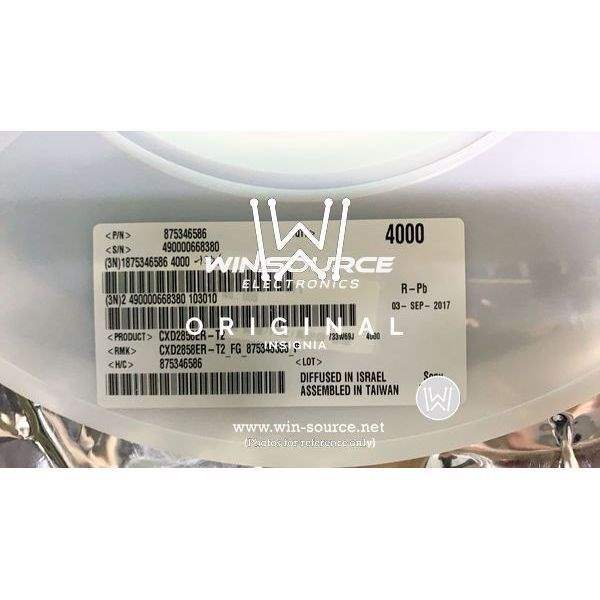 CXD2858ER-T2 label picture